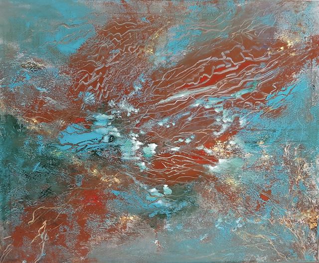 Sans titre — Acrylique sur toile de Patrick Adam