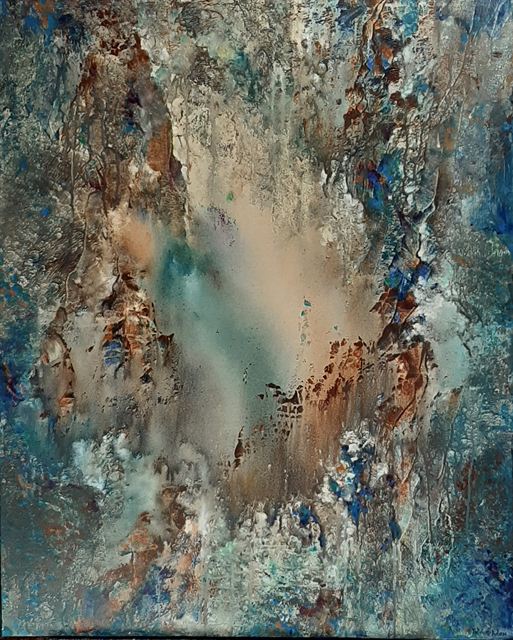 Sans titre — Acrylique sur toile de Patrick Adam