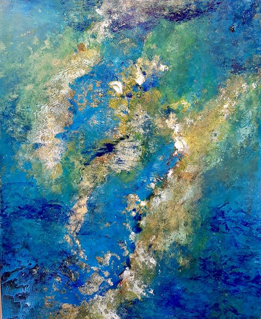 Sans titre — Acrylique sur toile de Patrick Adam
