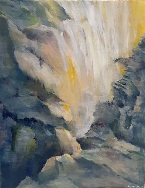 Sans titre — Acrylique sur toile de Patrick Adam