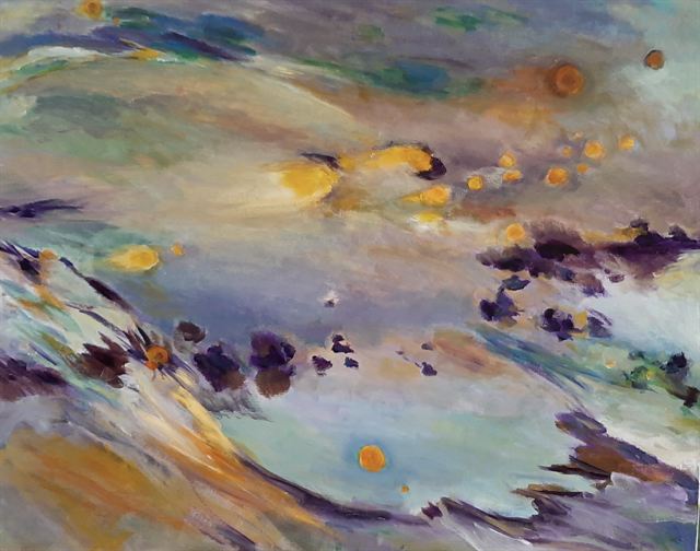 Sans titre — Acrylique sur toile de Patrick Adam