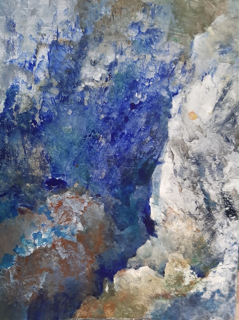 Sans titre — Acrylique sur toile de Patrick Adam