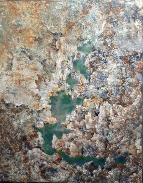 Sans titre — Acrylique sur toile de Patrick Adam