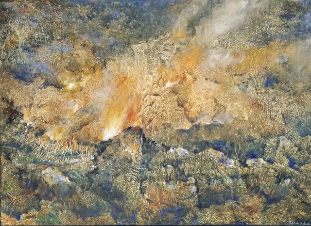 Sans titre — Acrylique sur toile de Patrick Adam