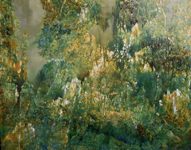 Sans titre — Acrylique sur toile de Patrick Adam