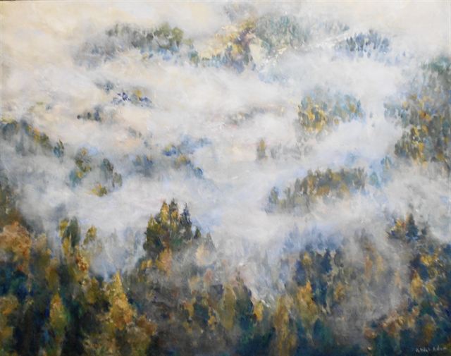 Sans titre — Acrylique sur toile de Patrick Adam