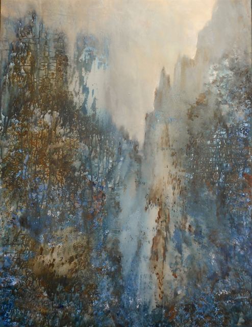 Sans titre — Acrylique sur toile de Patrick Adam