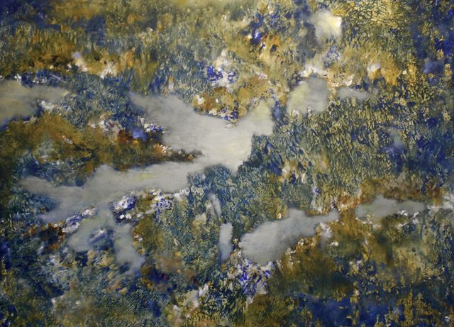 Sans titre — Acrylique sur toile de Patrick Adam