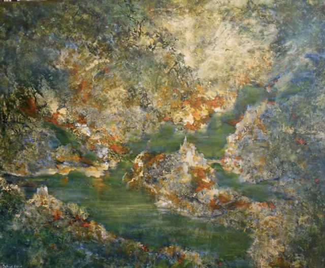 Sans titre — Acrylique sur toile de Patrick Adam