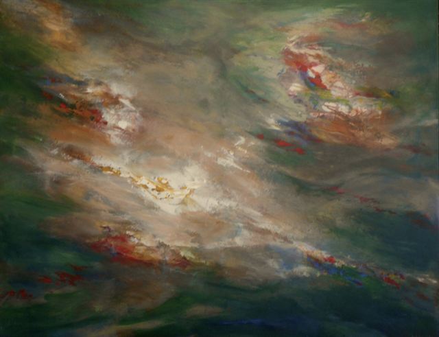 Sans titre — Acrylique sur toile de Patrick Adam
