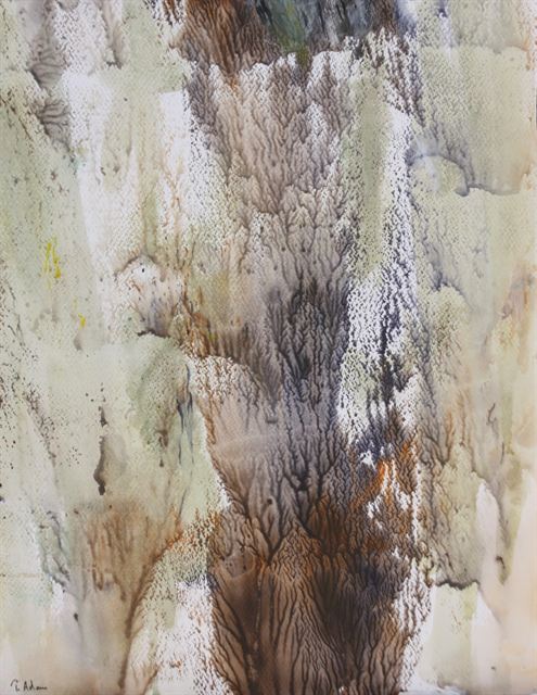 Petit format — Acrylique sur papier de Patrick Adam