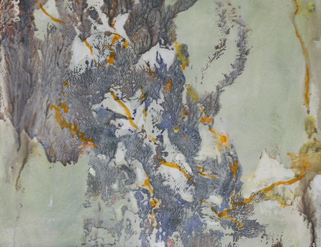 Petit format — Acrylique sur papier de Patrick Adam