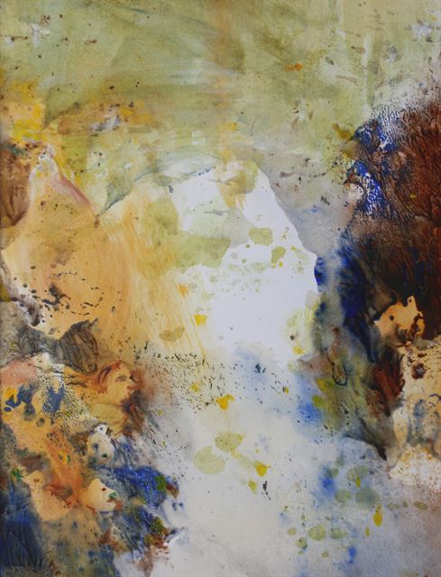 Petit format — Acrylique sur papier de Patrick Adam