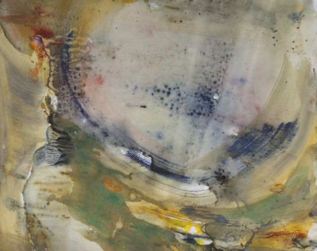 Petit format — Acrylique sur papier de Patrick Adam