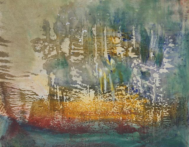 Petit format — Acrylique sur papier de Patrick Adam