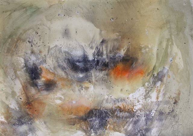 Petit format — Acrylique sur papier de Patrick Adam