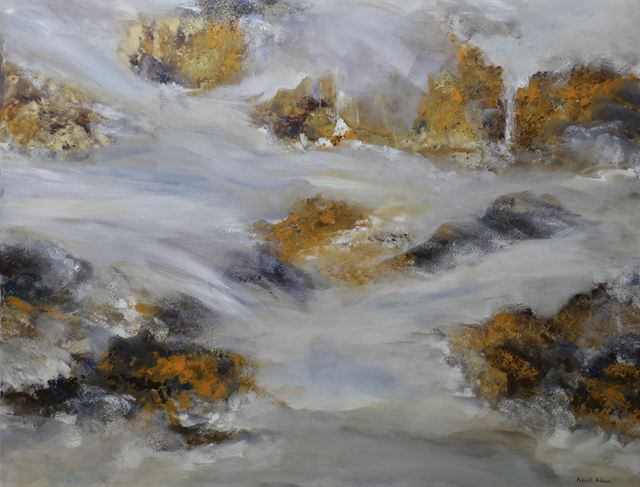 Sans titre — Acrylique sur toile de Patrick Adam
