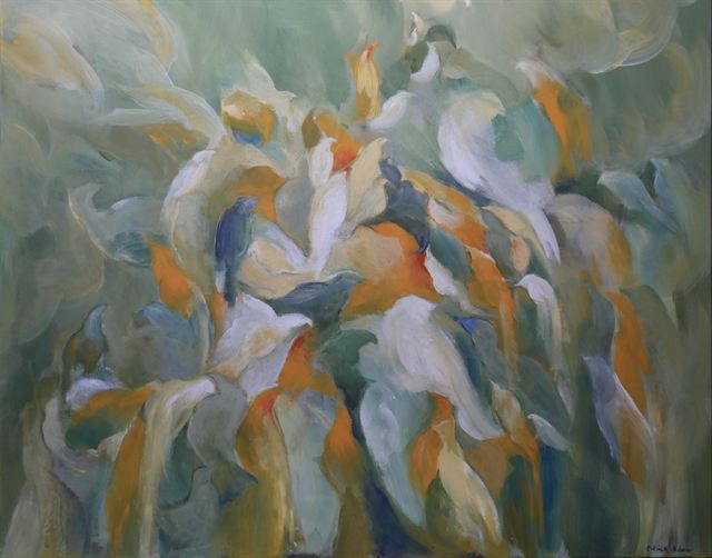 Sans titre — Acrylique sur toile de Patrick Adam