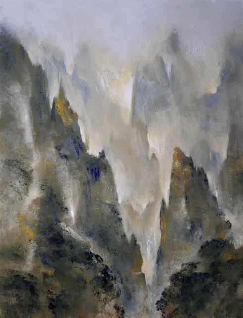 Sans titre — Acrylique sur toile de Patrick Adam