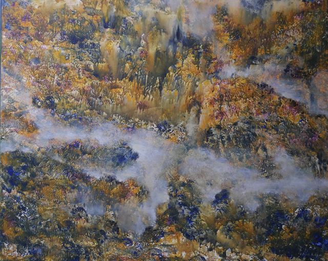 Sans titre — Acrylique sur toile de Patrick Adam
