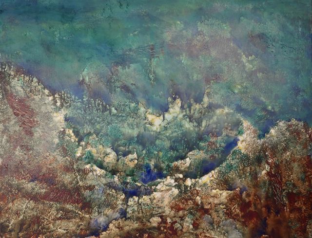 Sans titre — Acrylique sur toile de Patrick Adam