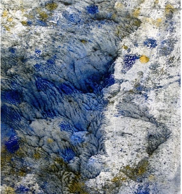 Réminiscence — Acrylique sur papier de Patrick Adam